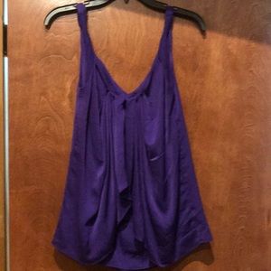 DVF silky draped top